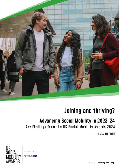 Advancing Social Mobility 2023 Full Report